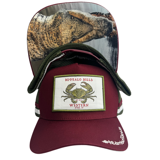 BBWS - Mudcrab Maroon NT Trucker Cap
