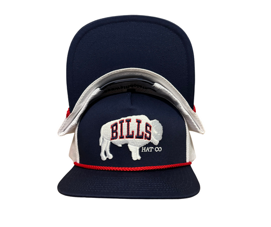 BBWS - Navy Bills Hat Co Flat Cap