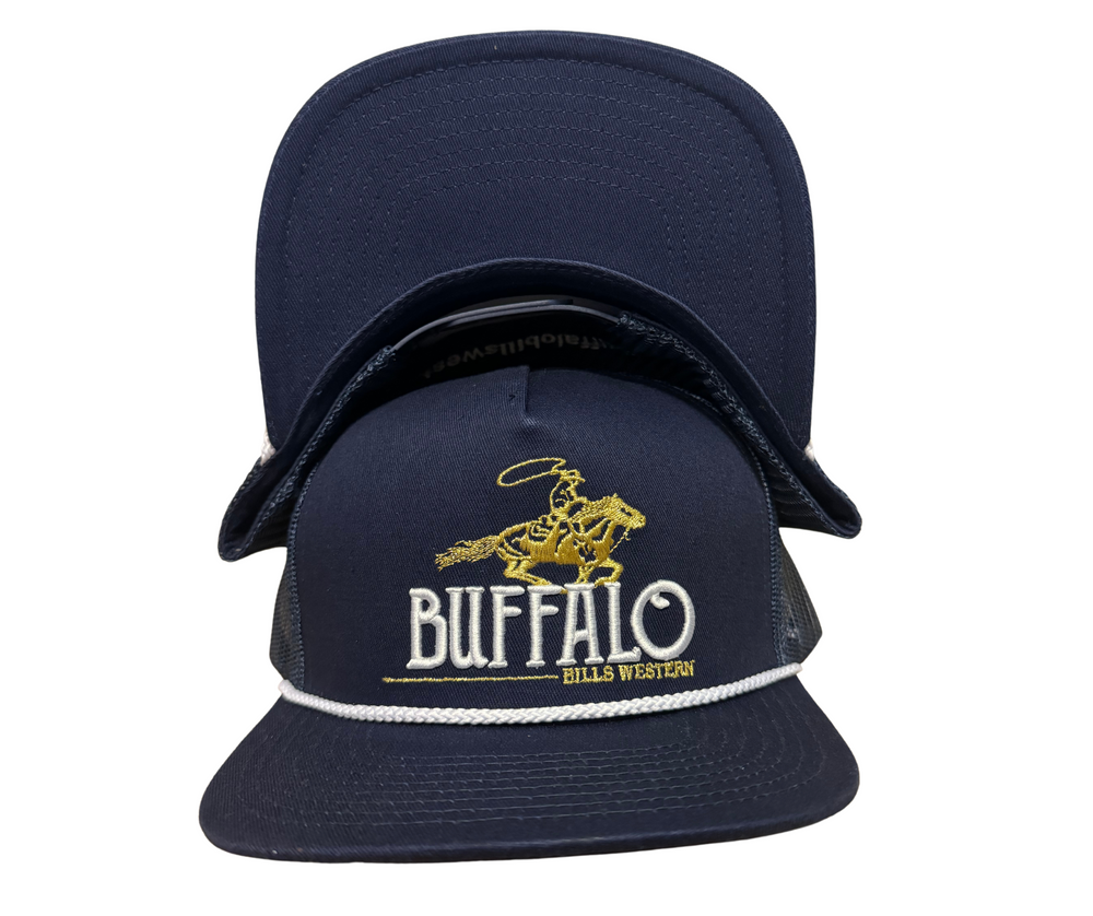 BBWS - Navy Super Looper Flat Cap