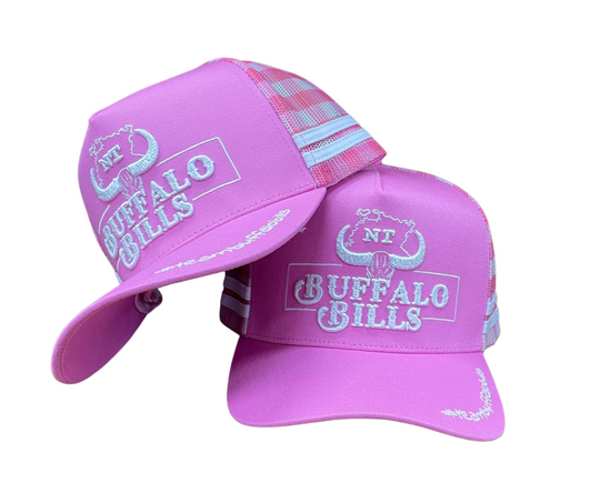 BBWS - Pink Gingham NT Trucker Cap
