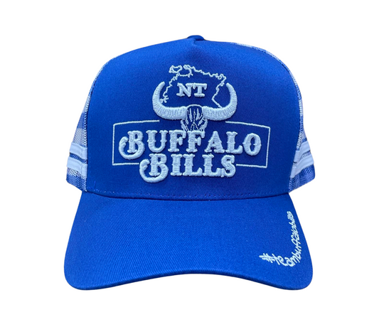 BBWS - Royal Blue Gingham NT Trucker Cap