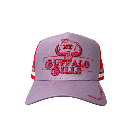 BBWS - NT 3D Logo Lavender/Pink Trucker Cap