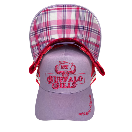 BBWS - NT 3D Logo Lavender/Pink Trucker Cap