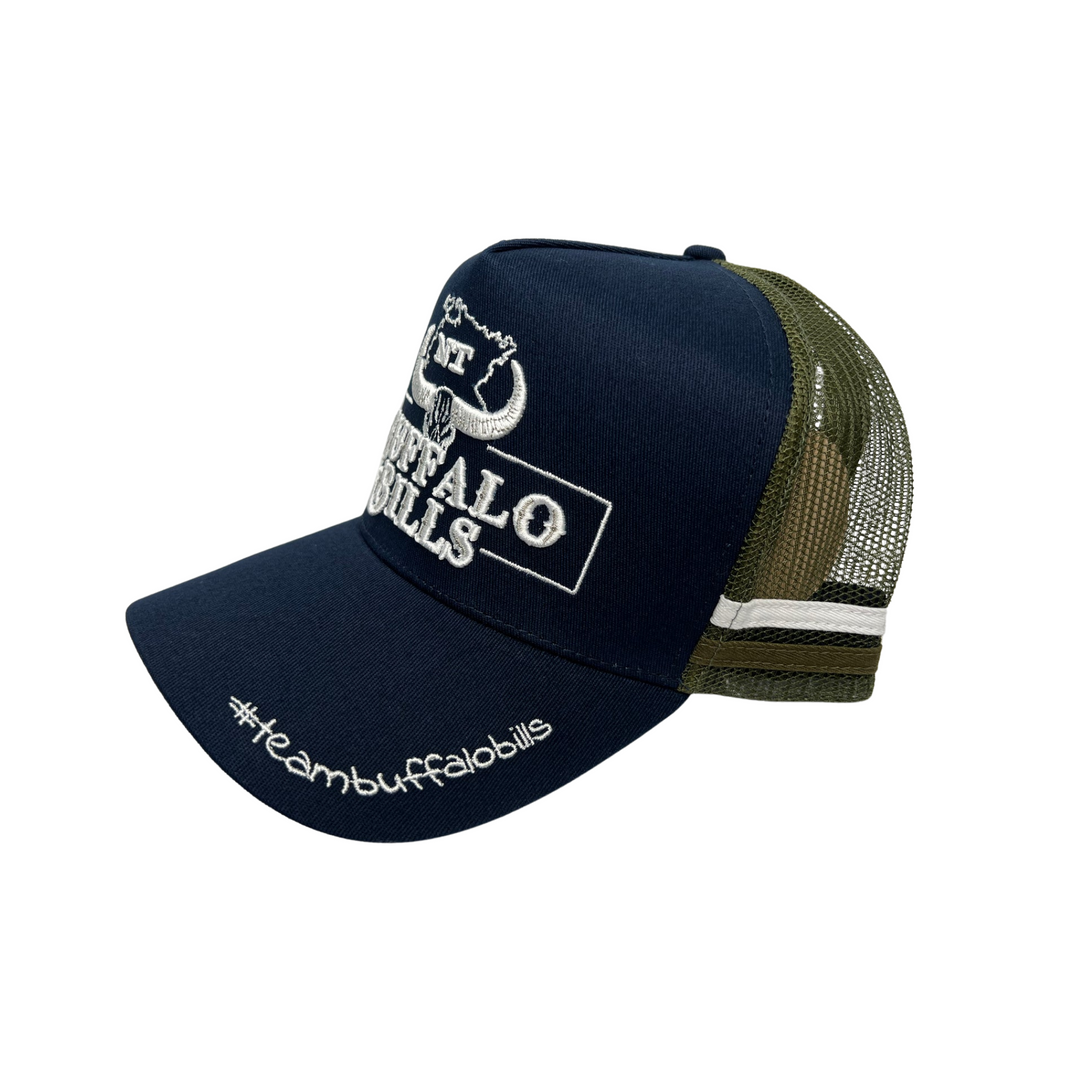 BBWS - NT 3D Logo Navy/Olive Trucker Cap