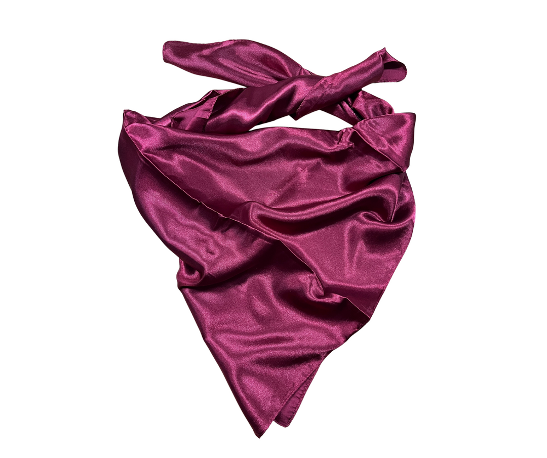Wild Rag - Solid Maroon Large