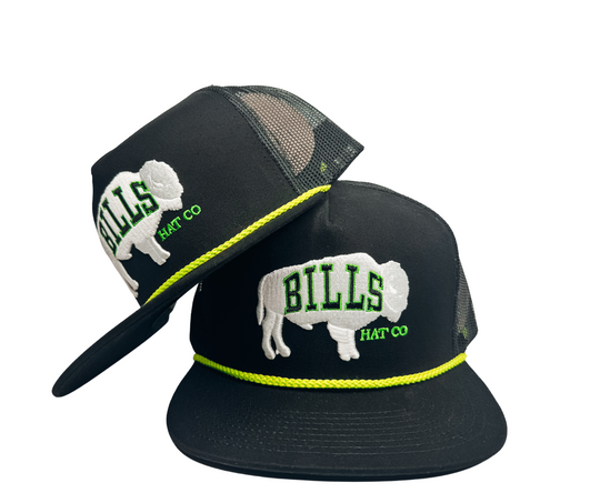 BBWS - Black Bills Hat Co Flat Cap