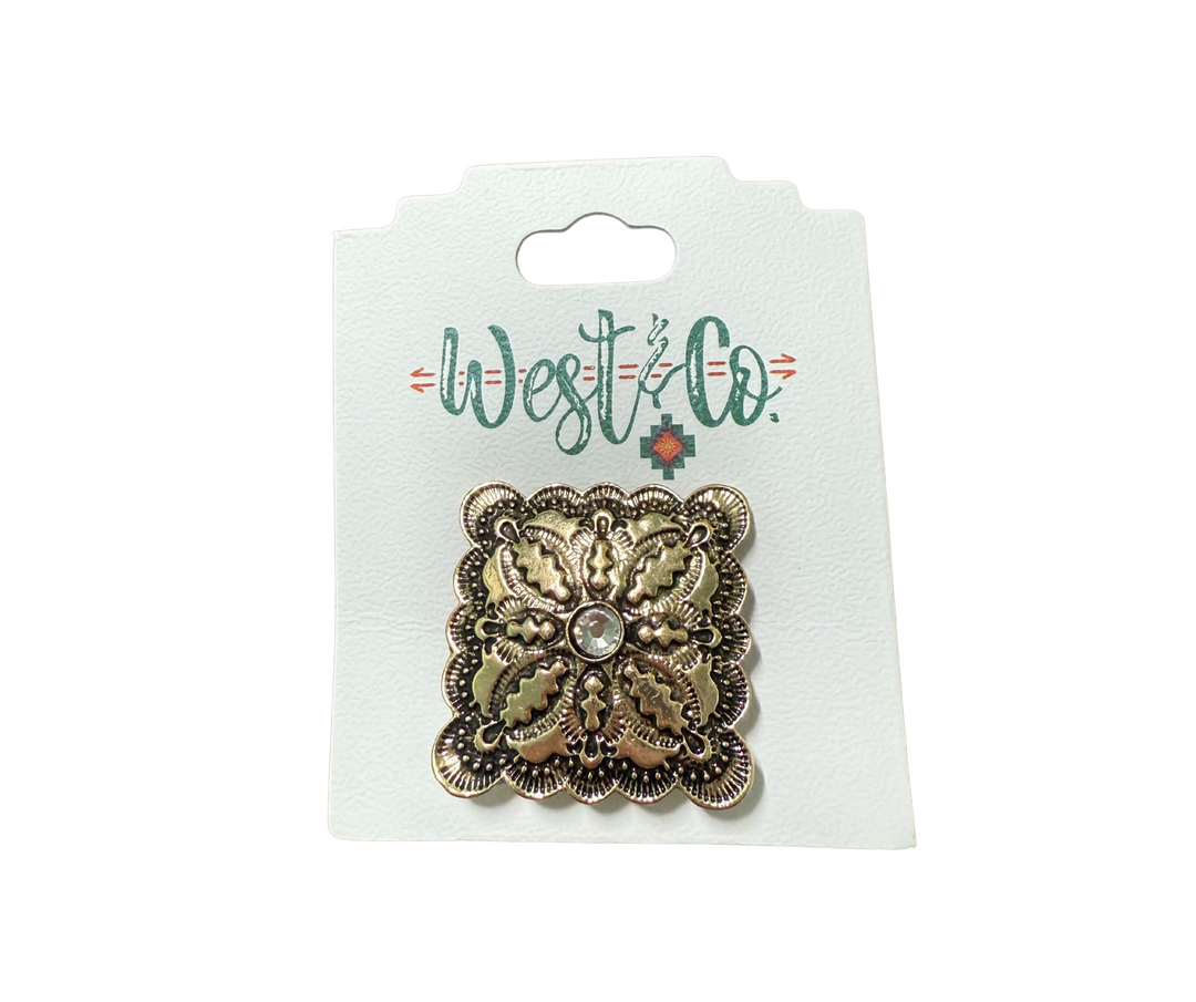 West & Co - Bronze Square Ring