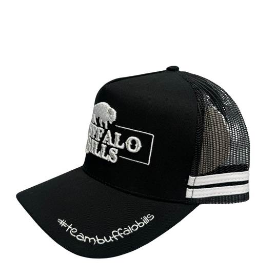 BBWS - QLD 3D Logo Black Trucker Cap