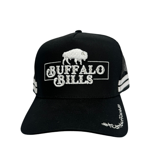 BBWS - QLD 3D Logo Black Trucker Cap