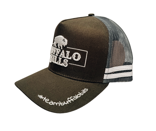 BBWS - QLD 3D Logo Graphite Trucker Cap