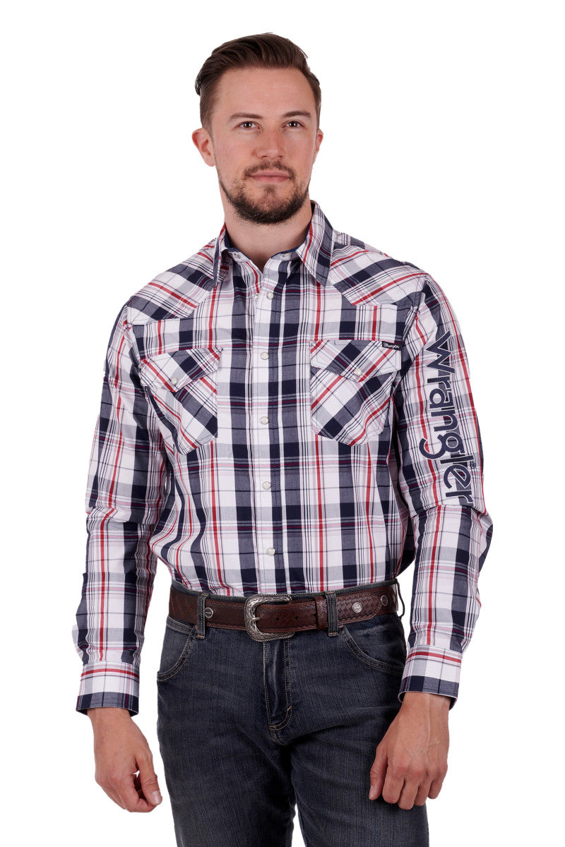 Wrangler - Mens Hume Arena Shirt at Buffalo Bills Western