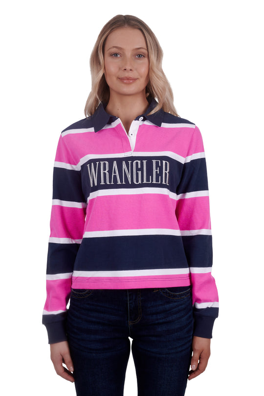 Wrangler - Womens Hattie Rugby Jersey