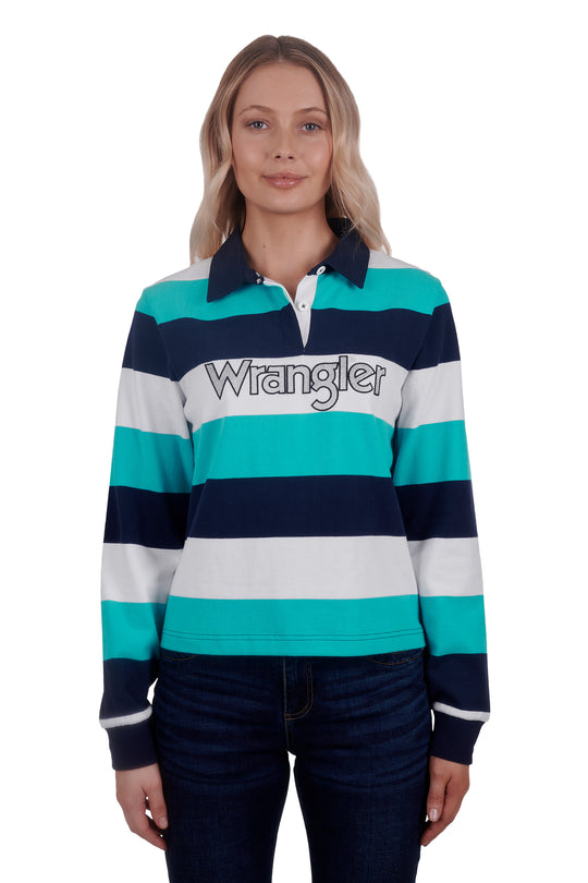 Wrangler - Womens Briana Rugby Jersey