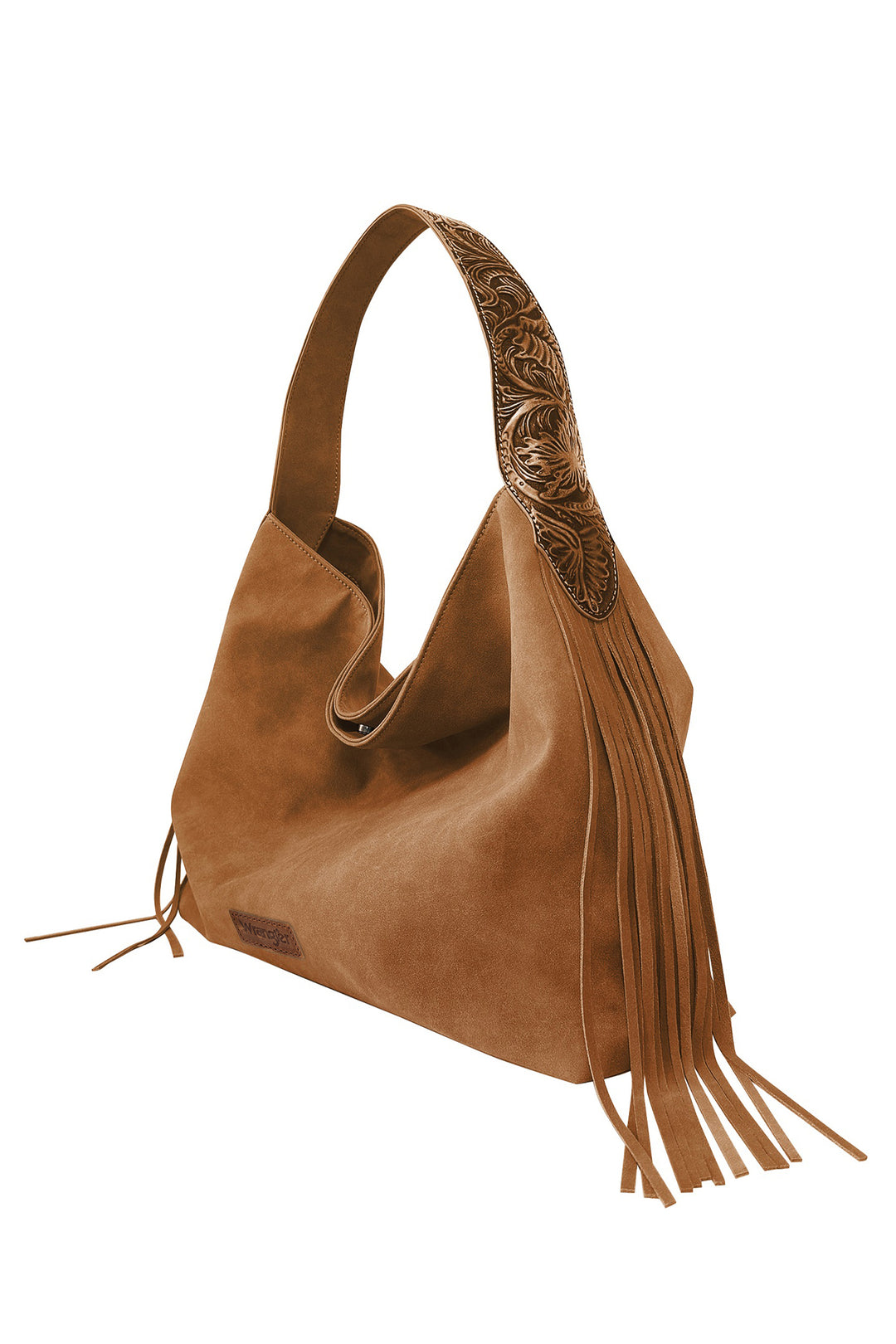 Wrangler - Fringe Hobo Bag - Tan