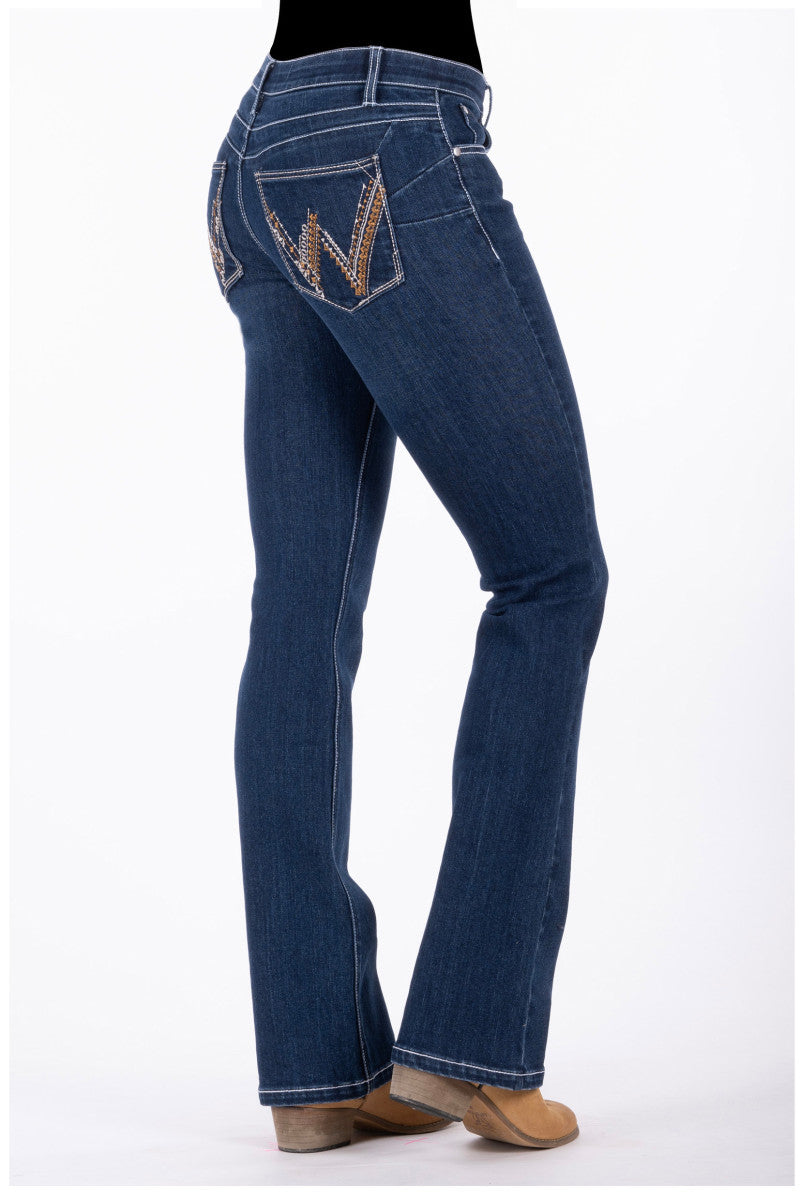 Wrangler - Womens Amelia Q Baby Booty Up Jeans