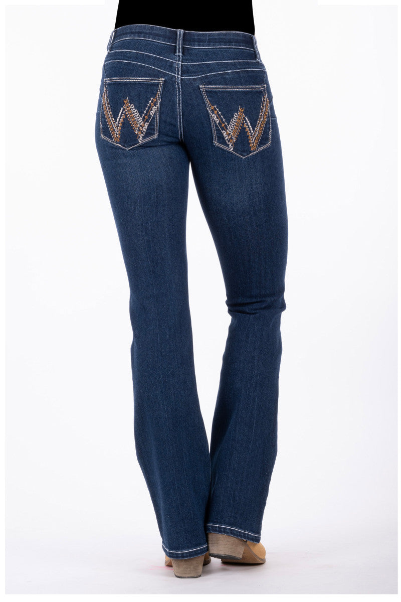Wrangler - Womens Amelia Q Baby Booty Up Jeans
