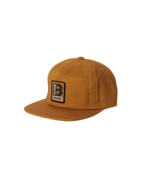 Brixton - Camel Builders Cap O/S
