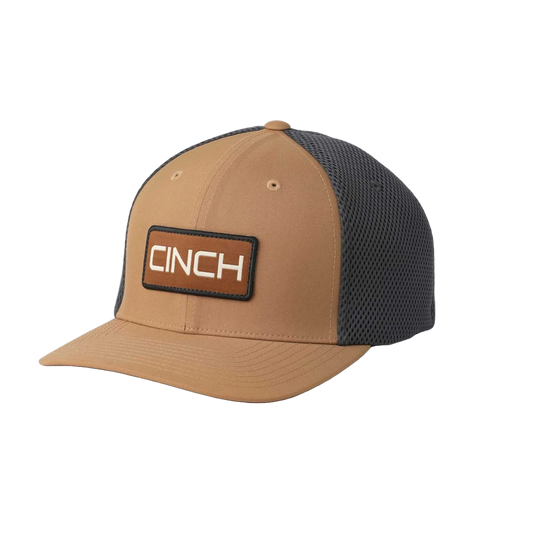 Cinch - FlexFit Brown Logo Cap