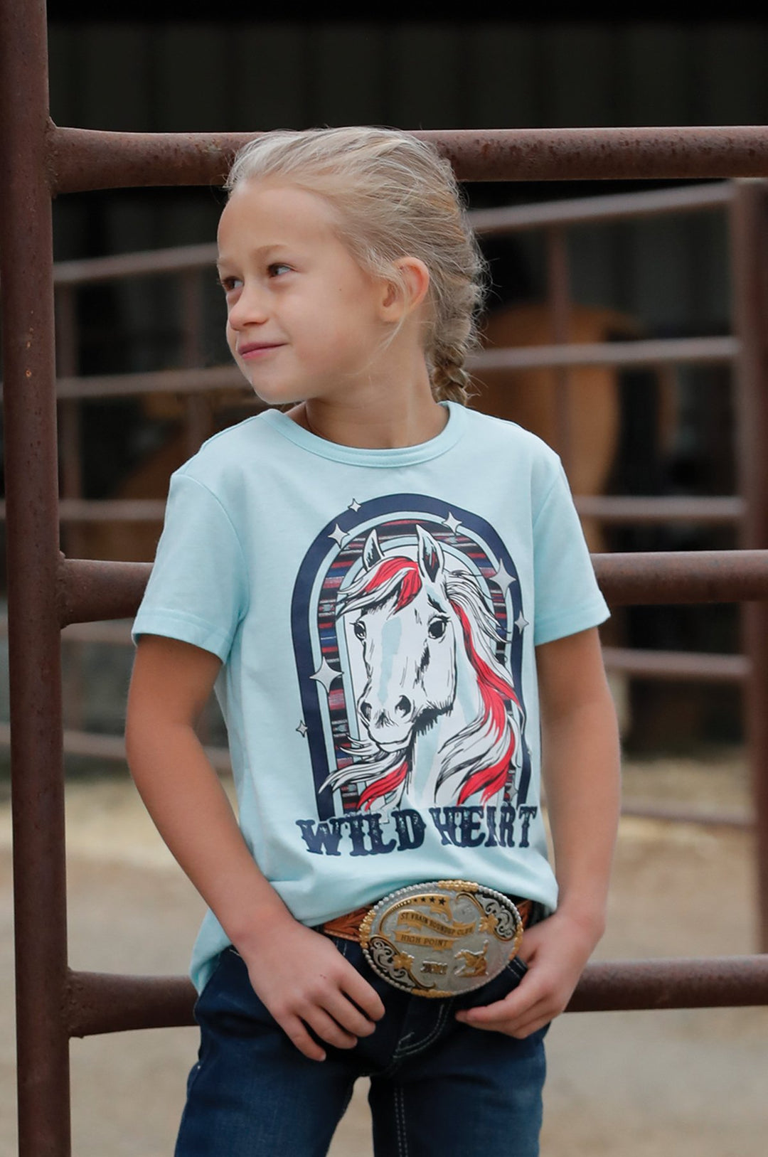 Cruel Girl - Girls Wild Heart Tee