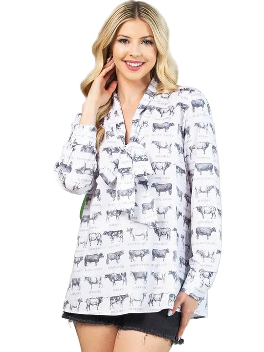 Buffalo Belle - Womens Heidi Herd Front Tie