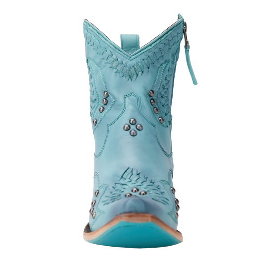 Lane Boots - Cossette Booties Turquoise