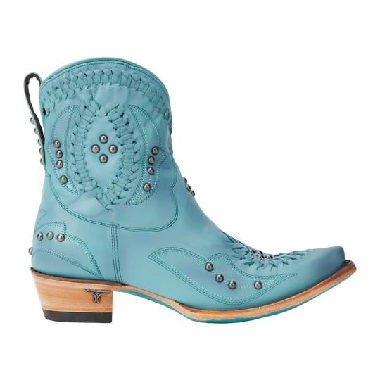 Lane Boots - Cossette Booties Turquoise