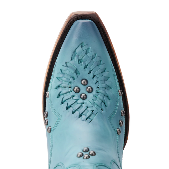 Lane Boots - Cossette Booties Turquoise