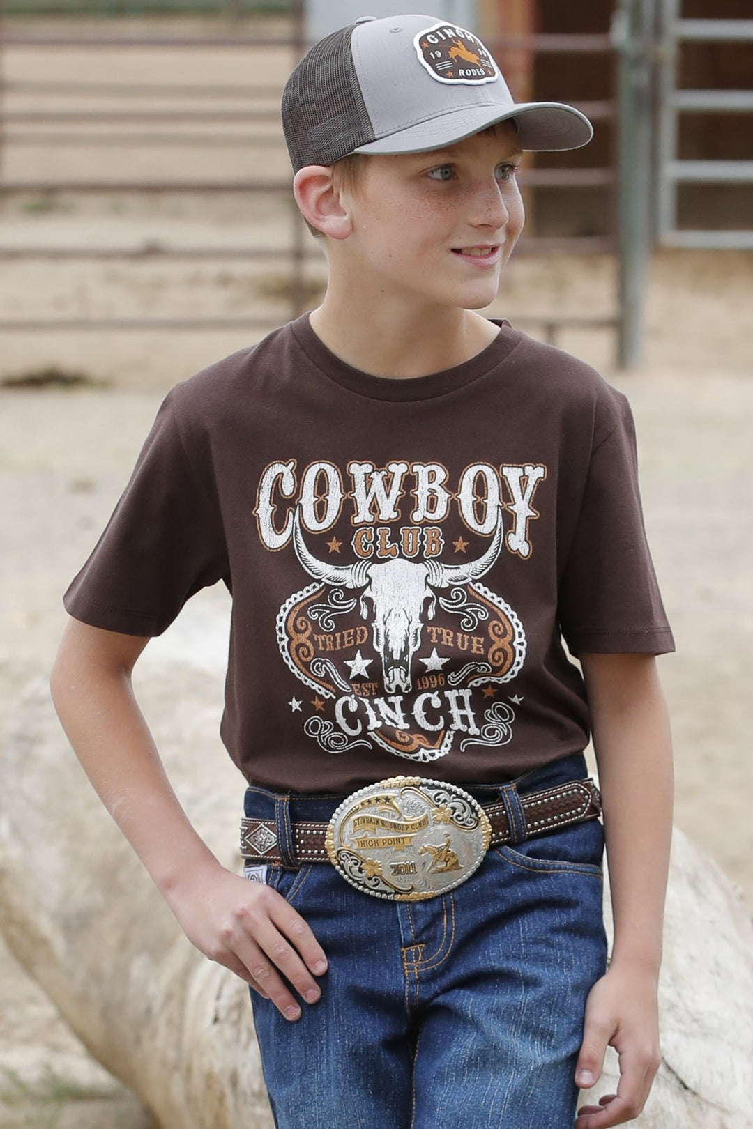 Cinch - Boys Cowboy Club Tee