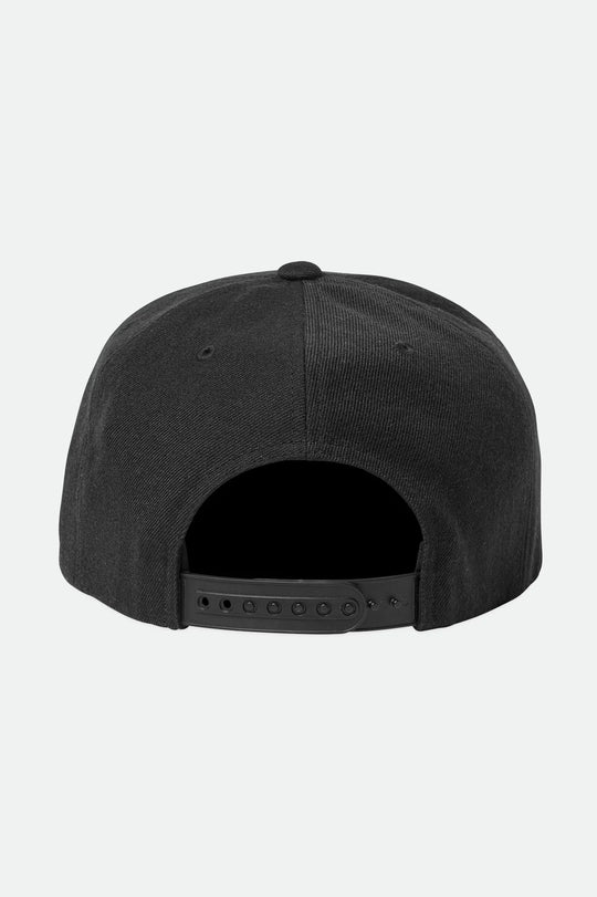 Brixton - Oath III Blk Snapback Cap O/S