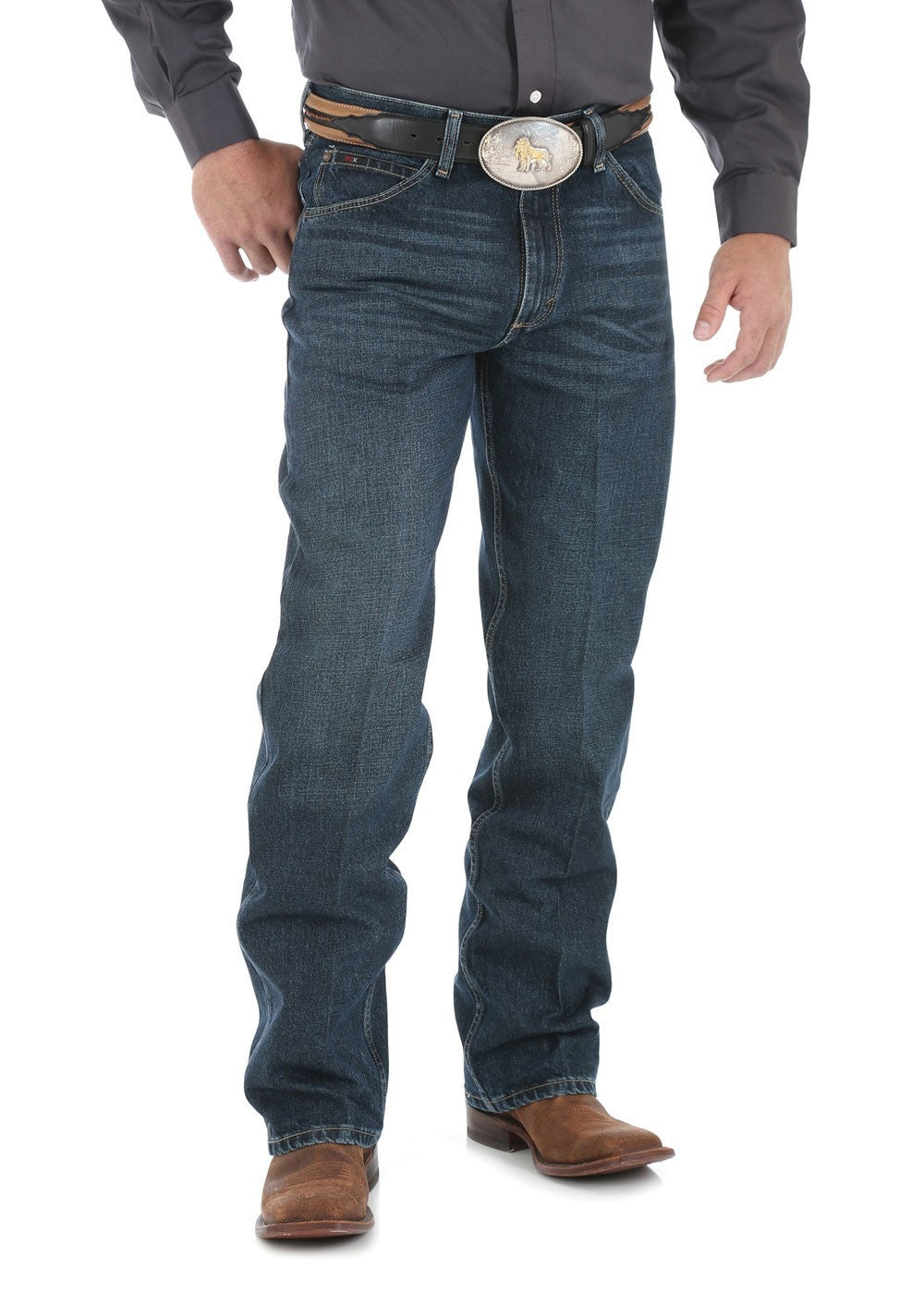 Wrangler - Mens Deep Blue 20X Competition Relaxed Jean