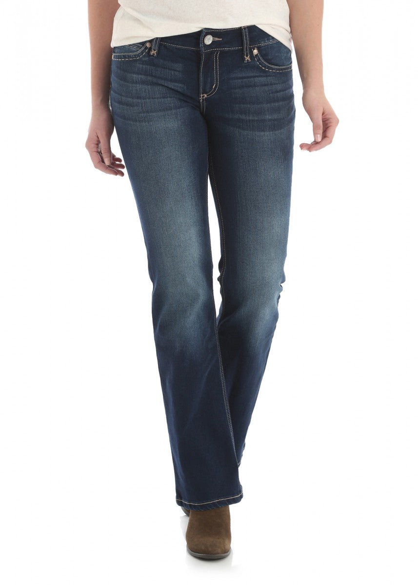 Wrangler - Womens Retro Mid Rise Boot Cut - Mae 09MWZHT34 at Buffalo Bills Western