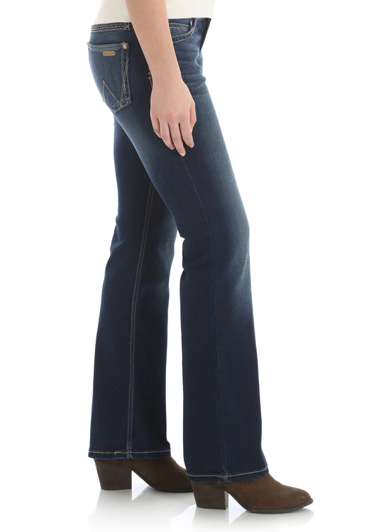 Wrangler - Womens Retro Mid Rise Boot Cut - Mae 09MWZHT34 at Buffalo Bills Western