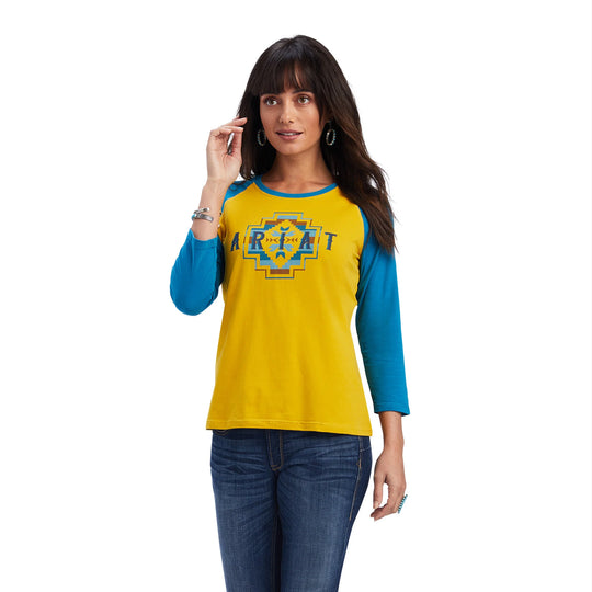 Ariat - Womens REAL Southwest Rainbow L/S Tee