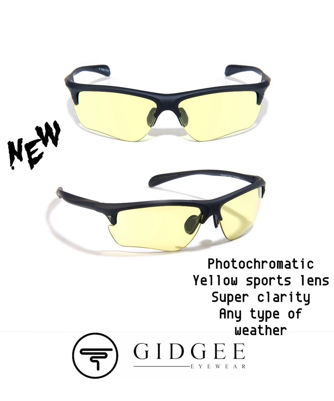 Gidgee Eyes - Elite - Yellow Comp Sunglass