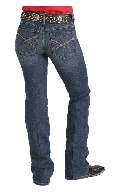 Cinch - Kylie Womens Mid Rise Boot Cut - Dark Stonewash at Buffalo Bills Western