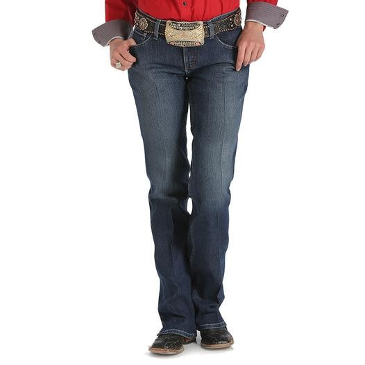 Cinch - Kylie Womens Mid Rise Boot Cut - Dark Stonewash at Buffalo Bills Western