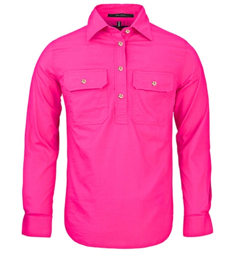 Ritemate - Womens Fuschia Pilbara Work Shirt