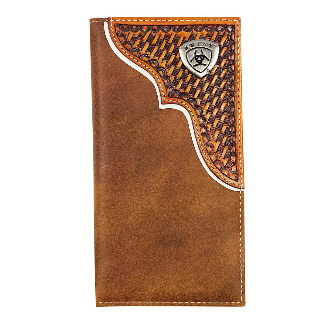 Ariat -WLT1110A Rodeo Wallet Basket Weave