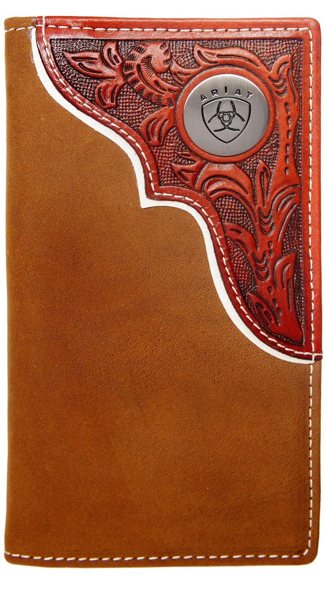 Ariat - Tooled Overlay Rodeo Wallet