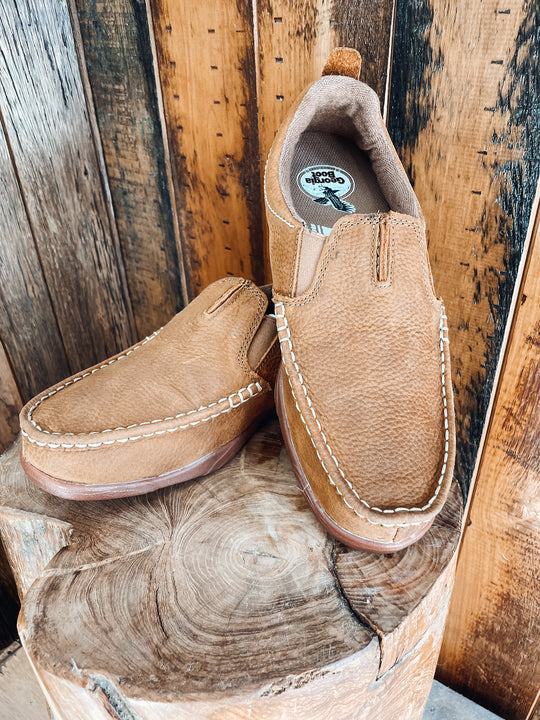 Georgia - Mens Cedar Falls Driving Mocs Tan