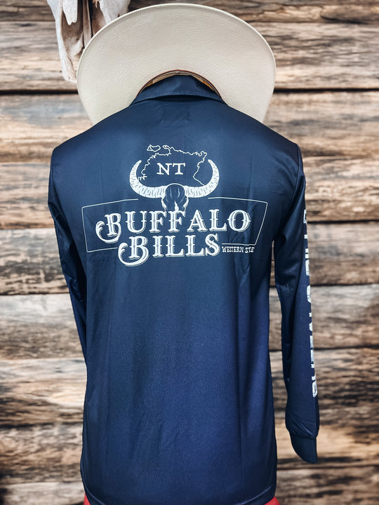 BBWS - Mens Navy NT Fishing Shirt