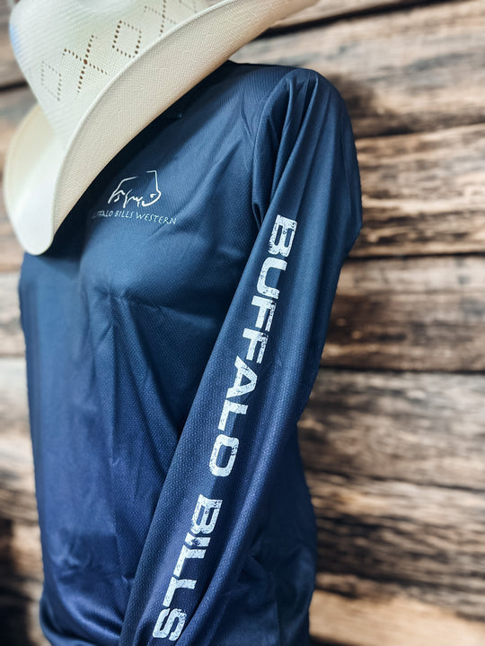 BBWS - Mens Navy NT Fishing Shirt