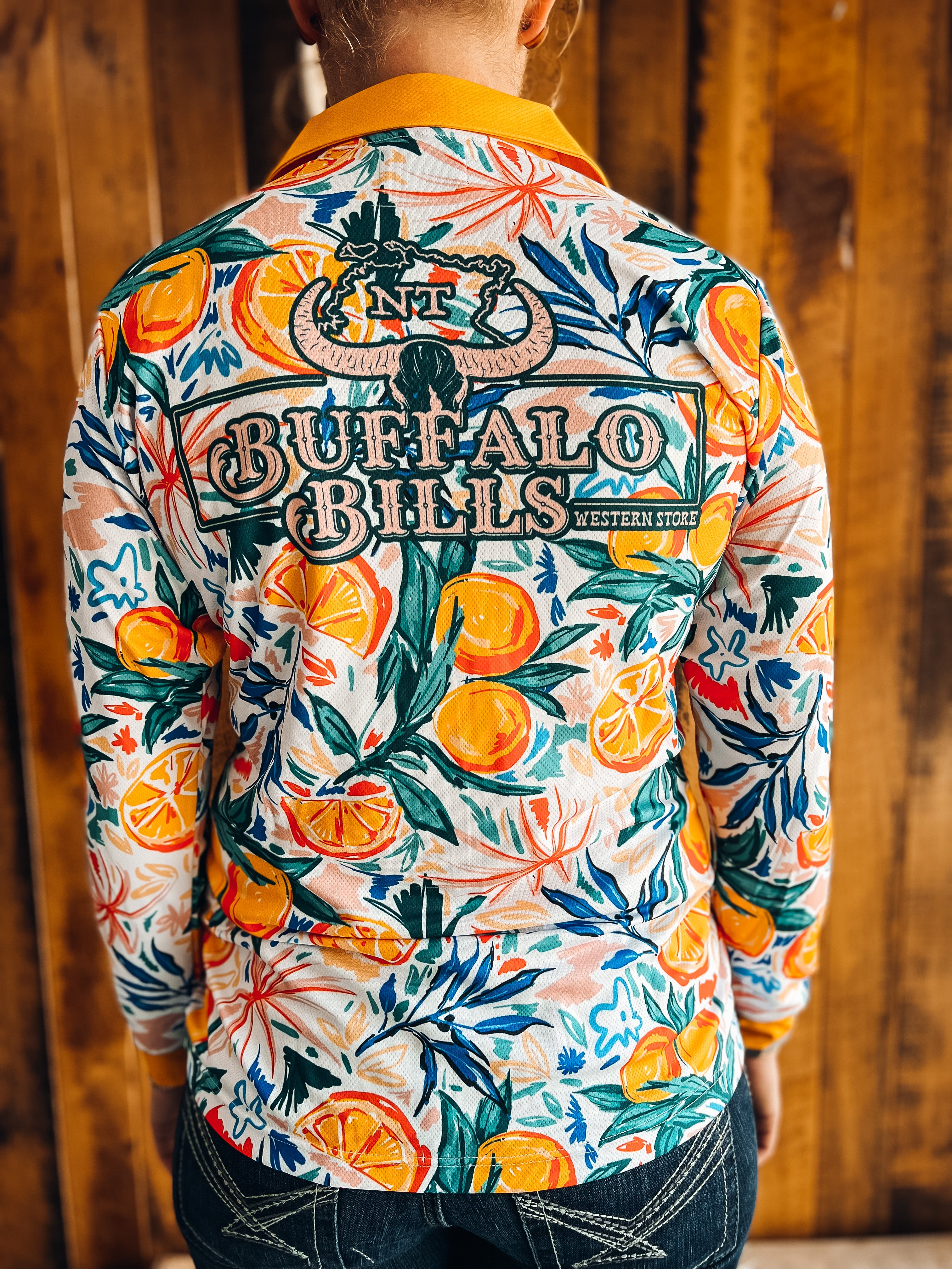 BBWS - Mens Hawiian FUF NT Fishing Shirt at Buffalo Bills Western