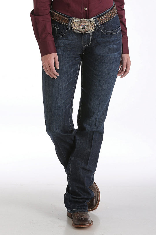 Cinch - Womens Ada Relaxed Jeans Dark