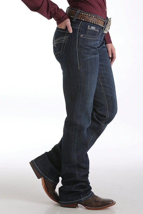 Cinch - Womens Ada Relaxed Jeans Dark