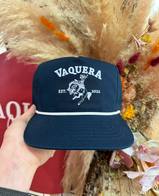 Vaquera Brand - Navy Soft Crown Vaquera Cap