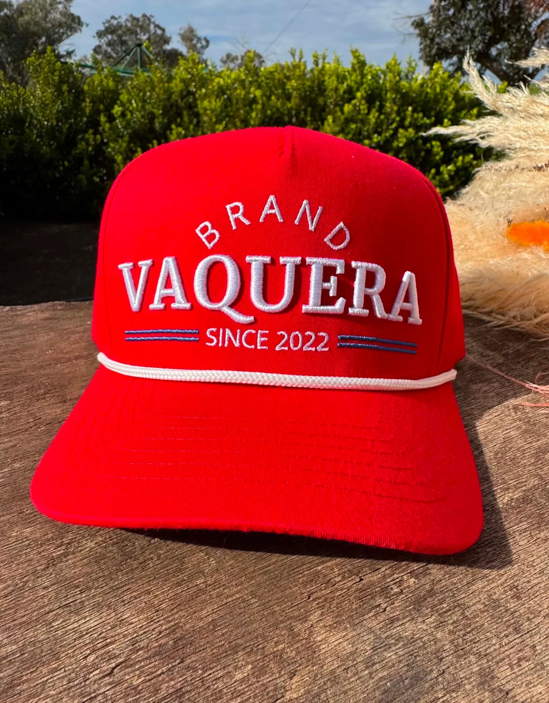 Vaquera Brand - Red Vaquera Since 22 Cap
