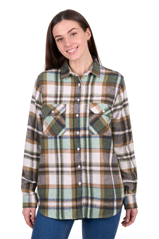 Hard Slog - Women's Elle Thermal Green/Tan