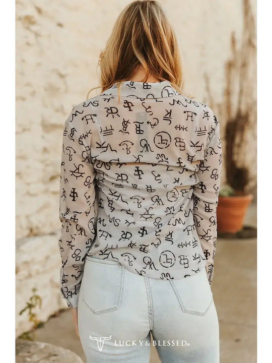 Buffalo Belle - Womens Desert Branded Blouse
