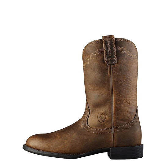 Ariat - Kid's Distressed Brown Heritage Roper